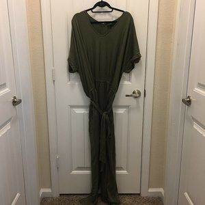Lane Bryant, 26/28 Olive jumpsuit